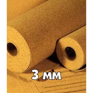 Пробковая подложка StartFloor Cork 3,00 мм (15х1м)